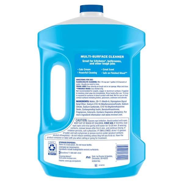 Mr. Clean 99 oz. Fresh Scent with Unstoppable All Purpose Cleaner ...