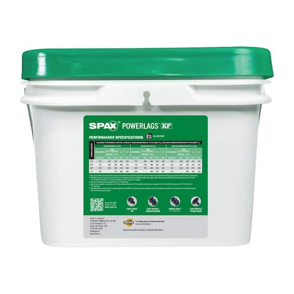 SPAX 3/8 in. x 6 in. Black Powerlags XF Exterior T50 T-Star