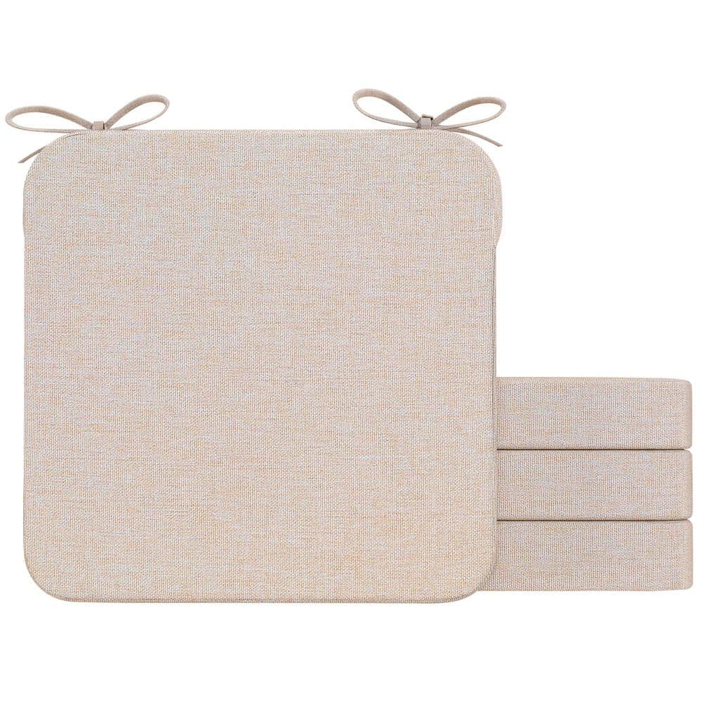 16 x 16 x 2 Square Indoor Chair Cushions with Removable Cover for Ki