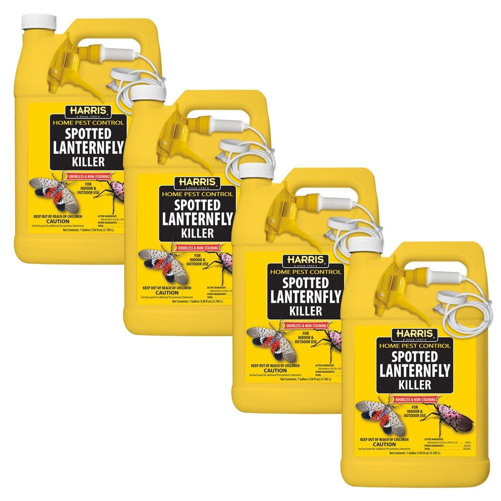Slf Insecticide Harris 1 Gal. Spotted Lanternfly Killer (4-Pack) 4SLF-128 - The Home Depot