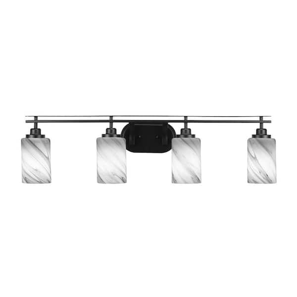 ●ONE BRILLIANT● MonroeOB430Ivory Brown Monroe-OB430-Ivory Prominence Home Debra 52-in Brushed Nickel Indoor Downrod or