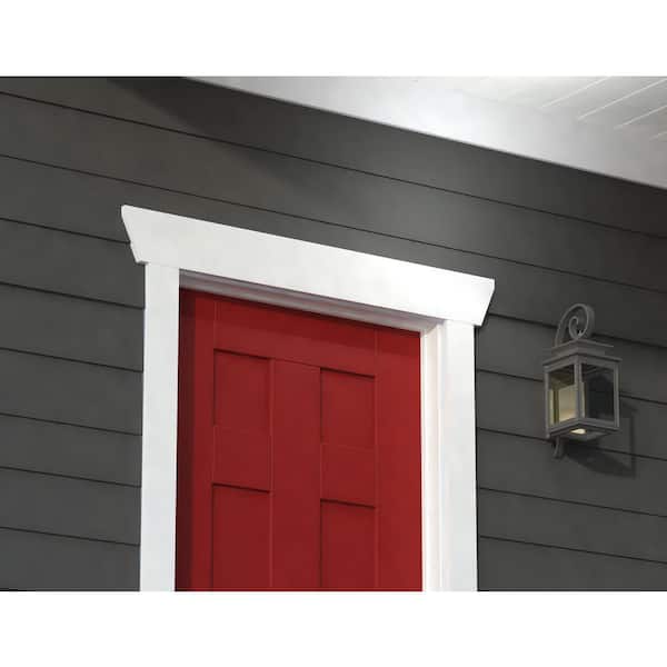 Royal Mouldings - 7318 3/4 in. x 3 1/2 in. x 96 in. Primed PVC Flat Utility Moulding, S4S (1-Piece − 8 Total Linear Feet)