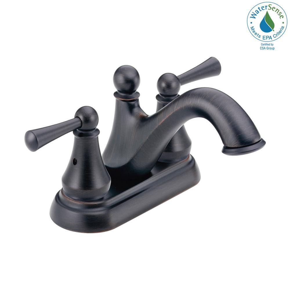 Delta Haywood Elegance Centerset Venetian Bronze Bathroom Faucet
