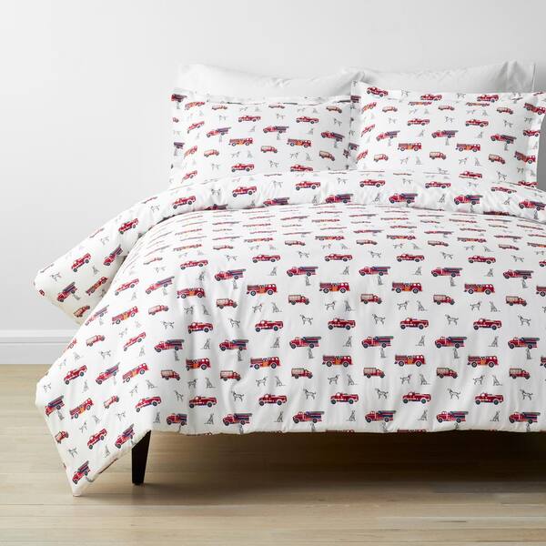 The Company Kids Fireman, Best Percale Duvet Cover