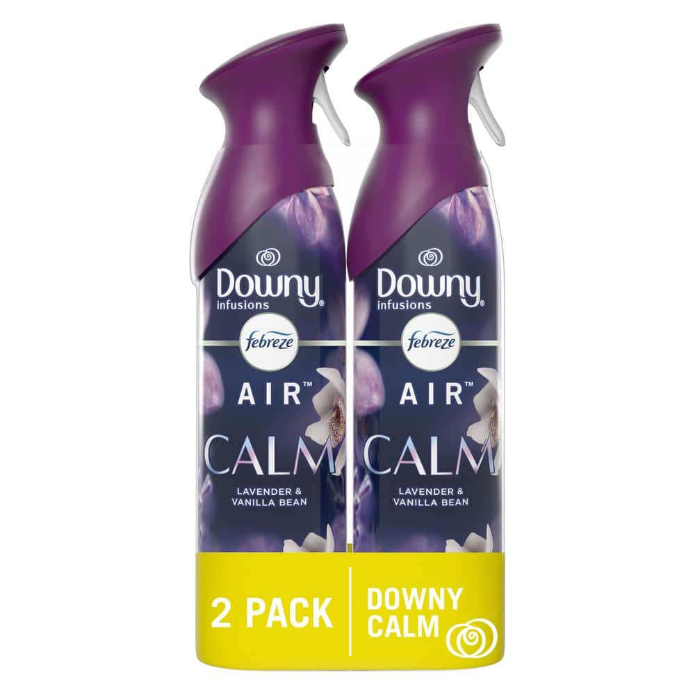 Air Calm 8.8 oz. Downy infusions Lavender and Vanilla Bean Scent Air Freshe