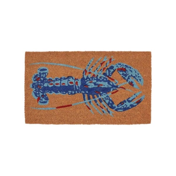 Multi-Colored 29.6 in. x 15.7 in. Coir Indoor;Outdoor Door Mat