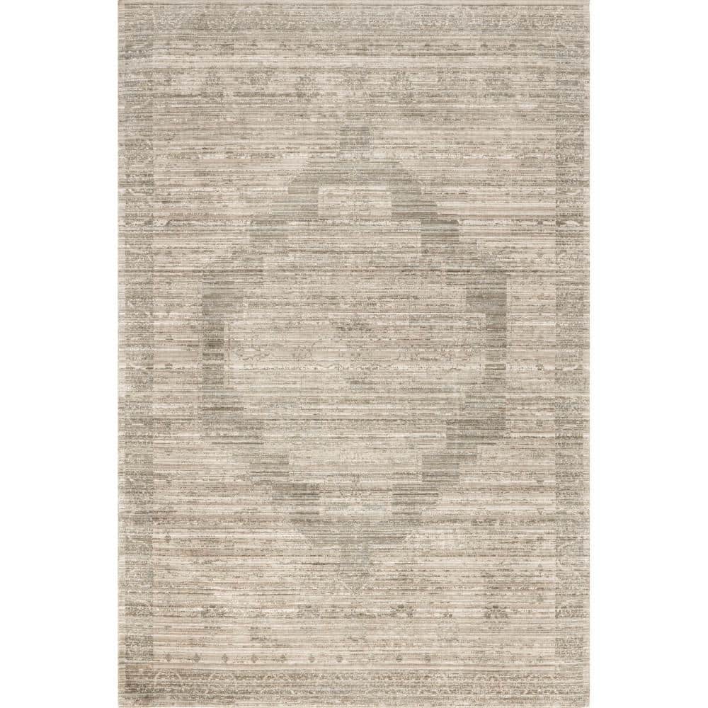 Lotus Vintage Machine Washable Beige 5 ft. x 8 ft. Indoor/Outdoor Area Rug price history on PriceWatchPro