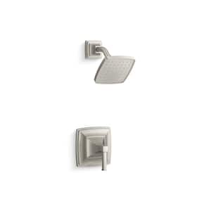 Riff 1-Handle Shower Faucet Trim Kit in Vibrant Brushed Nickel (Valve Not Included)