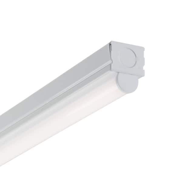 Metalux 4 ft. 1-Light Linear White Integrated LED Ceiling Strip