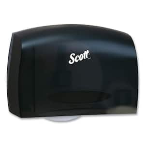 14.25 W x 6 D x 9.75 H Coreless JRT Toilet Paper Dispenser, Smoke/Gray