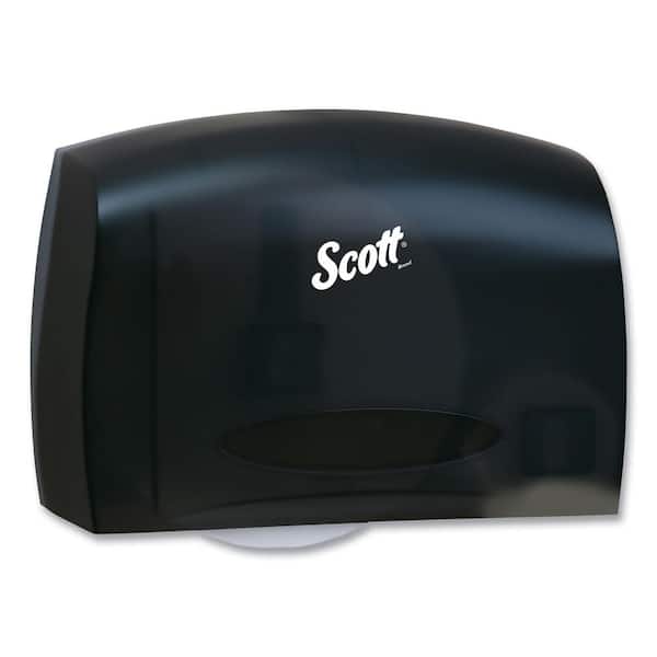 Kimberly-Clark PROFESSIONAL 14.25 W x 6 D x 9.75 H Coreless JRT Toilet Paper Dispenser, Smoke/Gray