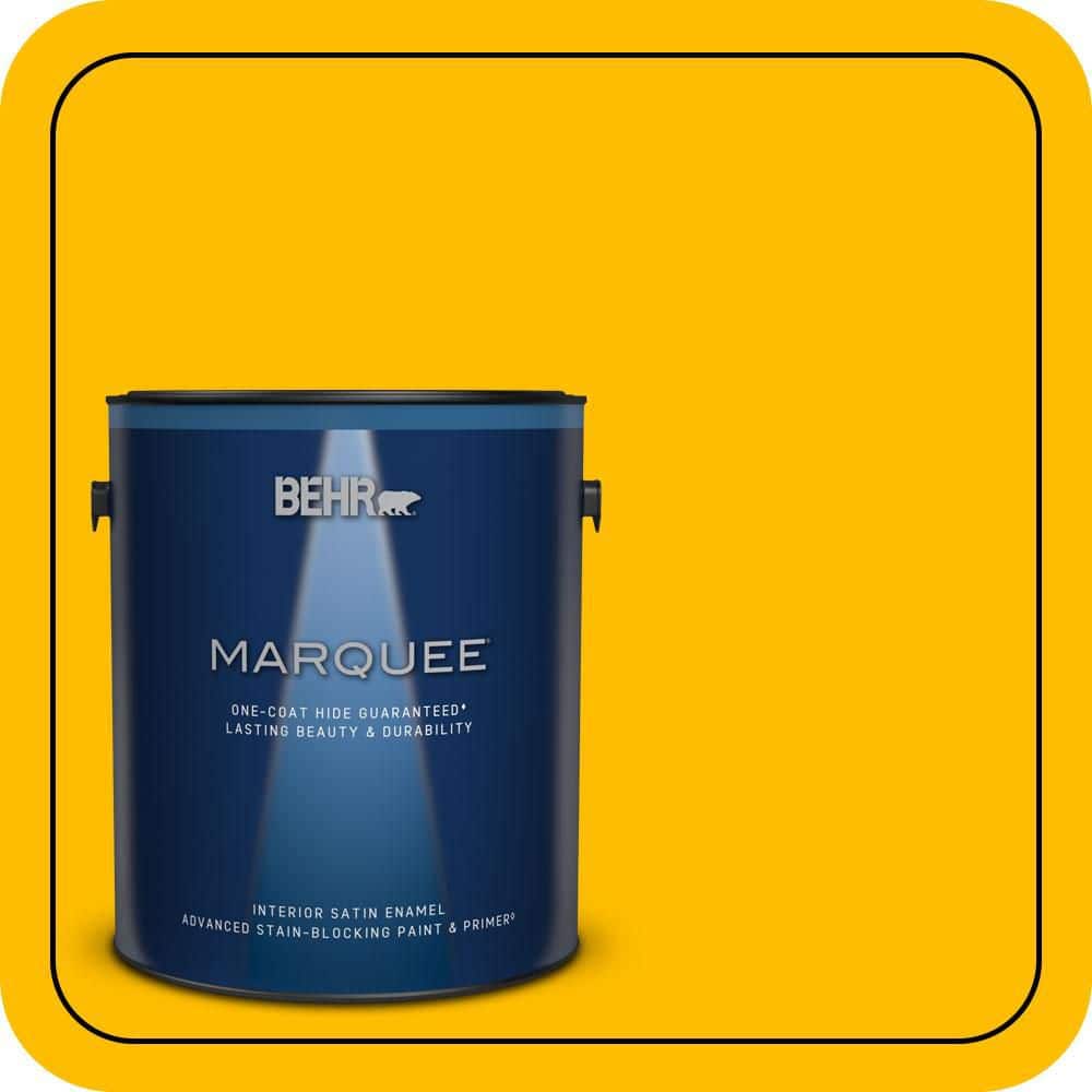 1 gal. #340B-7 Empire Yellow Satin Enamel Interior Paint & Primer price history on PriceWatchPro