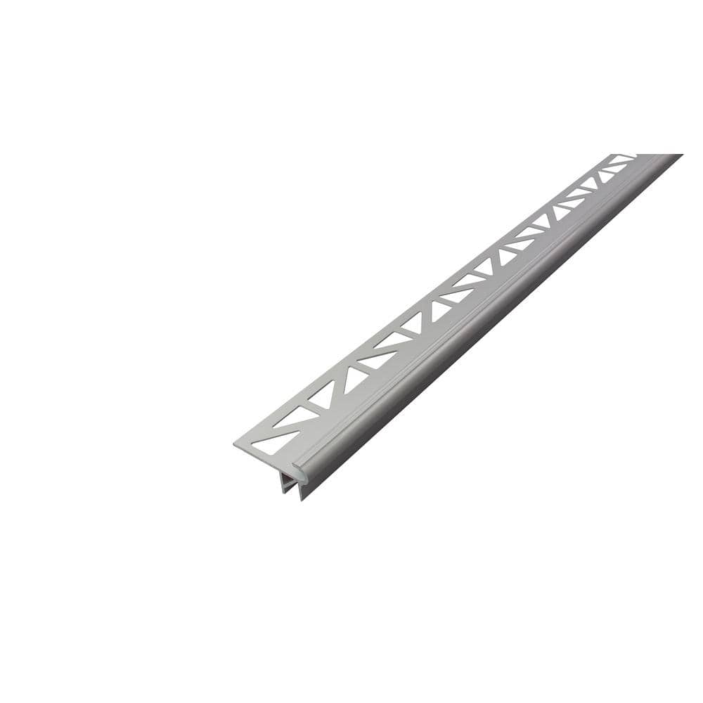 Florentostep LED 102 in x 0.43 in x 0 in Illuminated step nosing profile Aluminum Anodized Silver Stair Nosing price history on PriceWatchPro