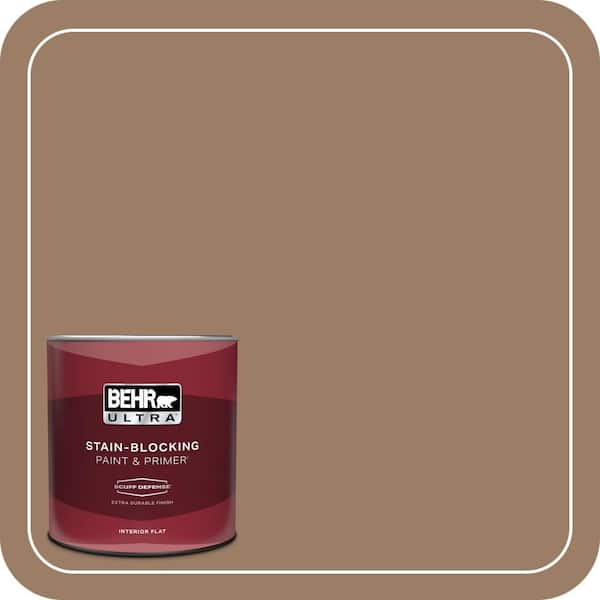 BEHR ULTRA 1 qt. #MQ2-19 Home Sweet Home Extra Durable Flat Interior Paint & Primer
