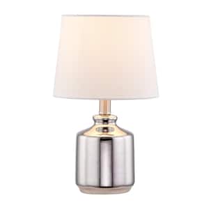 Darcey 14 .75 in. Silver Table Lamp