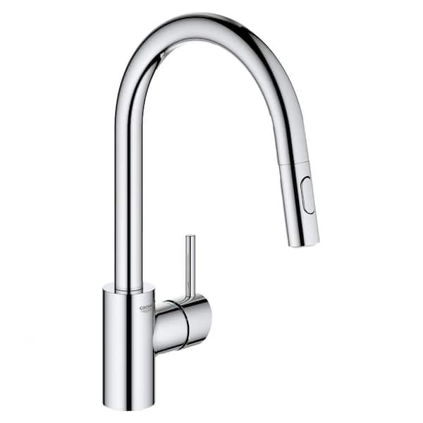 Concetto Single-Handle Pull-Out Sprayer Kitchen Faucet 1.75 GPM in StarLight Chrome