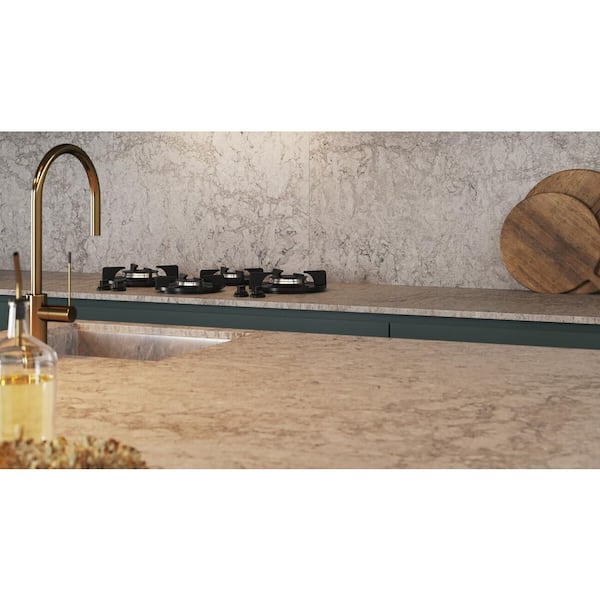 Caesarstone Quartz Countertop Sample in Moorland Fog 6046 - The