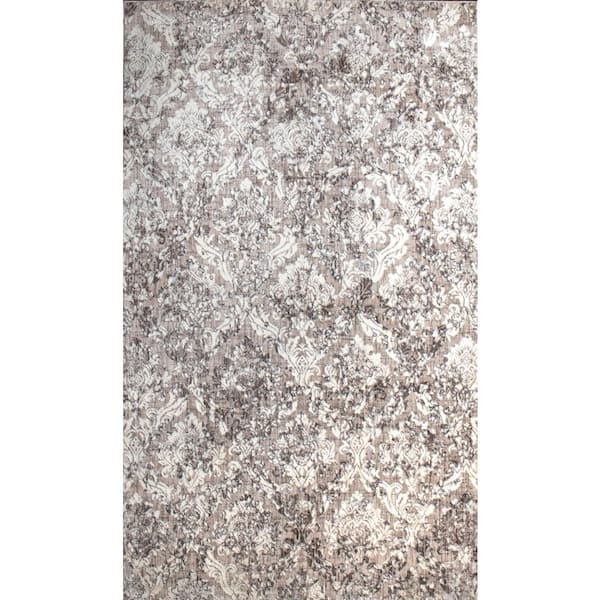 Montrose Beige 9 ft. x 12 ft. (8 ft. 6 in. x 11 ft. 6 in.) Abstract Contemporary Area Rug