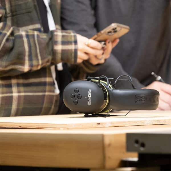 ISOtunes AIR DEFENDER Bluetooth Earmuffs: Comfortable Wireless Hearing  Protection with 40 Hour Battery