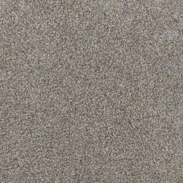 Home Decorators Collection Affectionate II - Fondness - Gray 55 oz. SD Polyester Texture Installed Carpet
