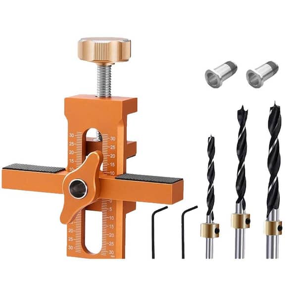 Aluminium Alloy 2-in-1 Cabinet Door Installation Jig with