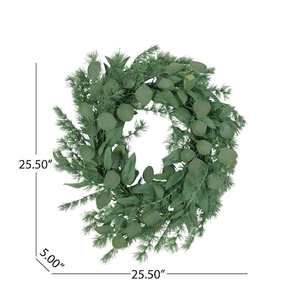 Noble House Mariette 4.5 ft. Snowberry Artificial Christmas