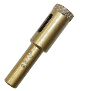 3/4 in. Diamond Core Bit with 1/2 in. Shank for Drilling Granite, Marble, Ceramic, Porcelain and Concrete