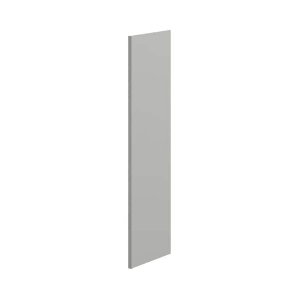 Emerson Whisper Gray Refridgerator End Panel (24-in. W x 84-in. H x 1.5 in. D)