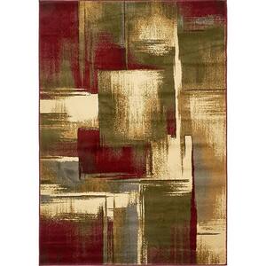 Unique Loom Barista Timor Multi 8' 0 x 10' 0 Area Rug 3137983