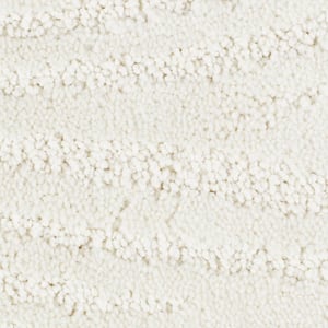 8 in. x 8 in. Pattern Carpet Sample - Echo Creek -Color Faux Pearl