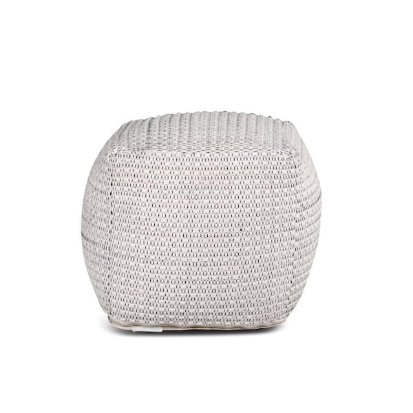 Steve Silver Hakim Square Handwoven Pouf