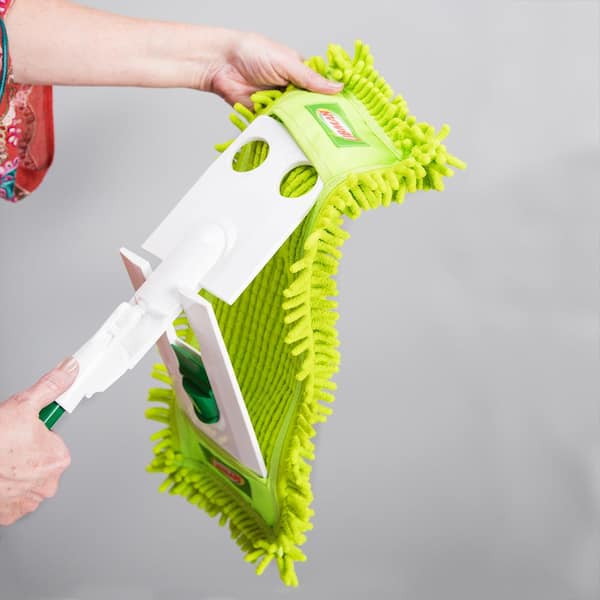 18.75 in. Microfiber Fingers Dust Mop Refill Pad (3-Pack)
