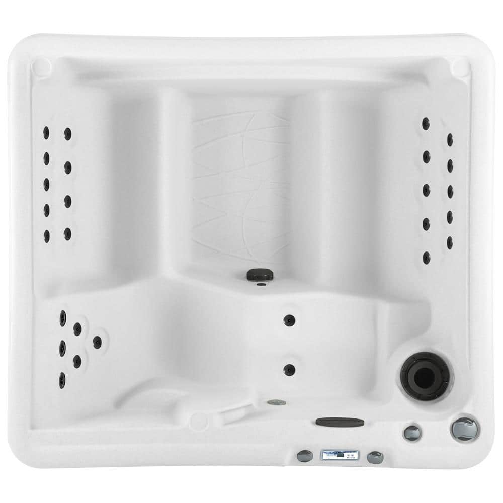 Lifesmart 5-Person Rectangle Spa with Multi-Color LED Light