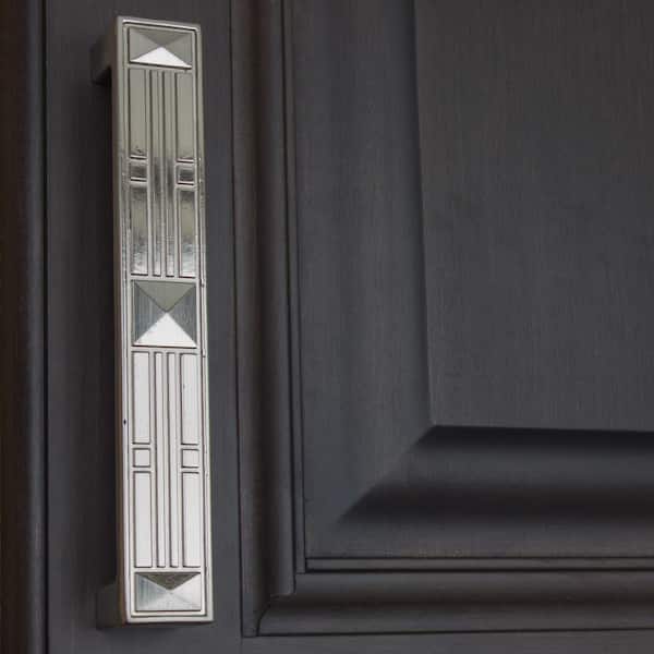 5 in. Center-to-Center Satin Nickel Craftsman Collection Cabinet Pulls (10-Pack)