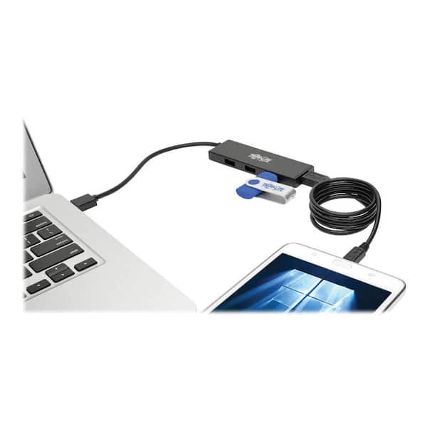 USB Hub,4 Port USB 3.0 Hub, Ultra Slim Portable Data Hub