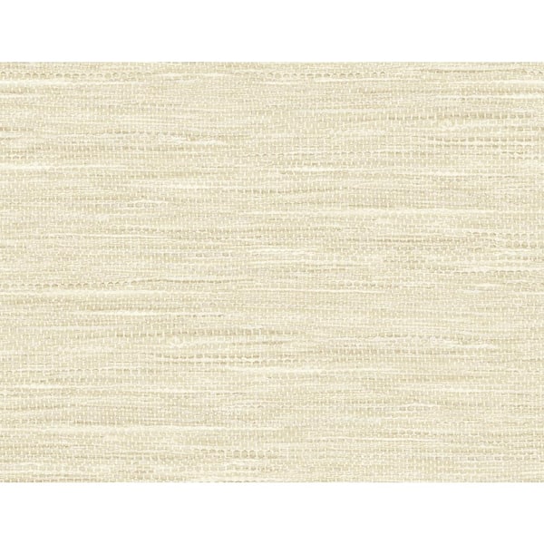 Seabrook Designs Sand Rina Faux Paper Unpasted Wallpaper Roll (60.75 sq. ft.)