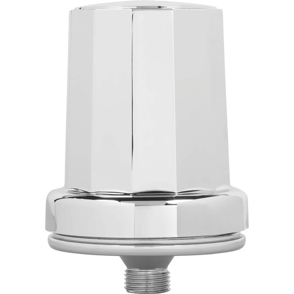Chrome Universal Shower Head Water Filtration System