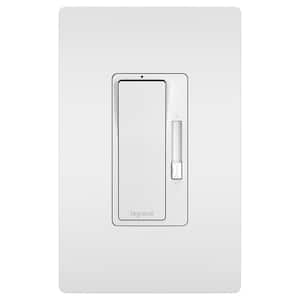 radiant 450-Watt Single Pole/3-Way LED/CFL/Incandescent Dimmer with Wall Plate, White