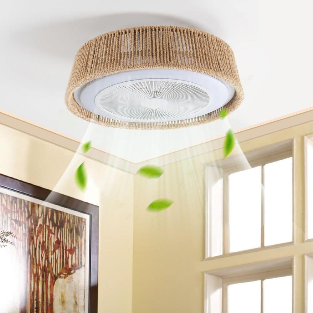21.3 in. LED Indoor White Smart Ceiling Fan with Remote and APP Control and 3 Colors Temperature price history on PriceWatchPro