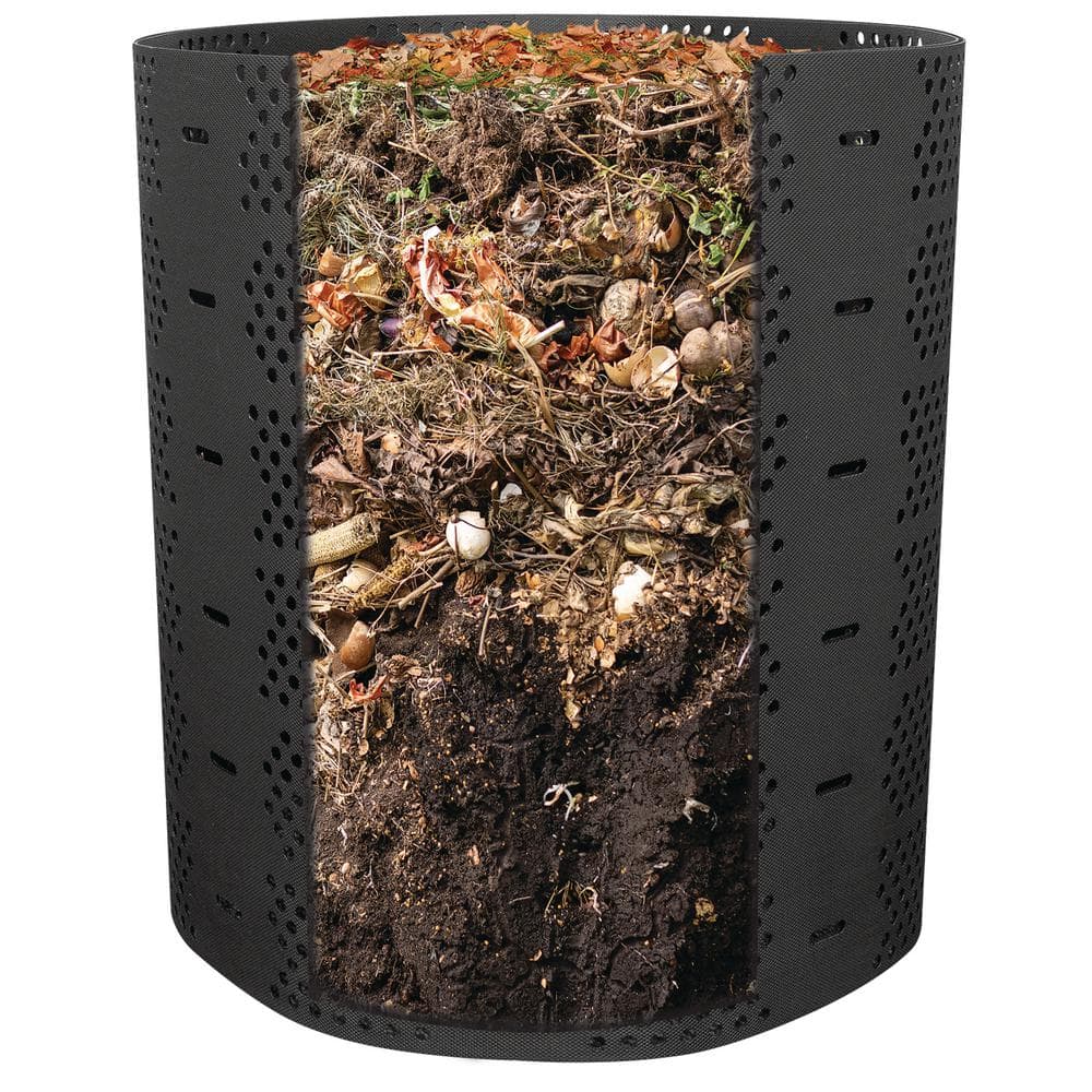 Green Expandable High Density Polyethylene Outdoor Composter