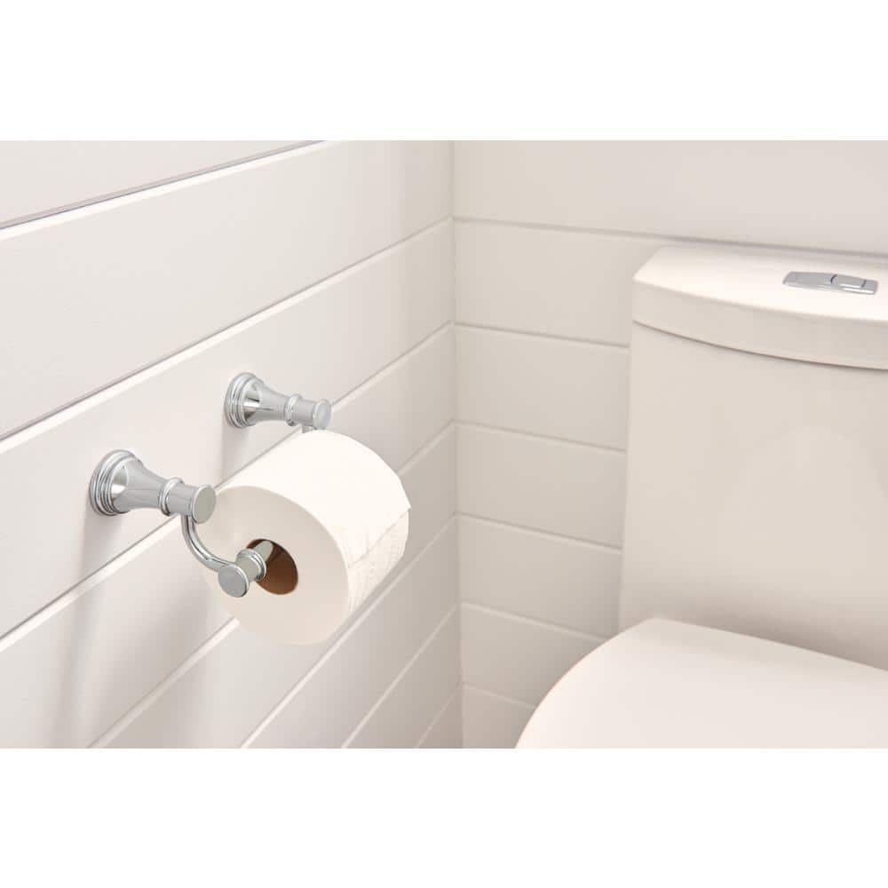 Belfield Polished Nickel Wall Mount Toilet Paper Holder