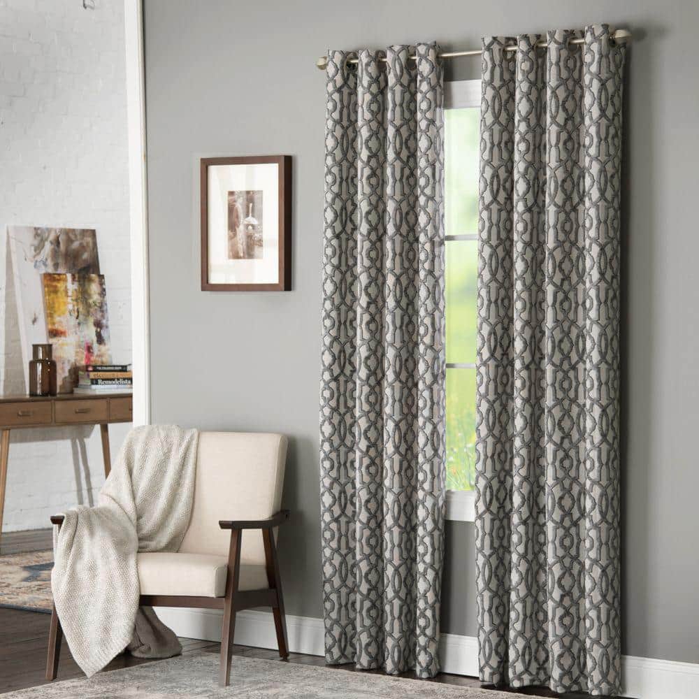 Holland 50 in. W x 63 in. L Polyester Room Darkening Window Panel in Beige price history on PriceWatchPro