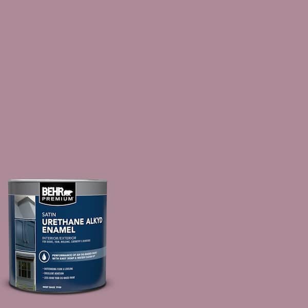 BEHR PREMIUM 1 qt. #S120-5 Reserve Satin Enamel Urethane Alkyd Interior/Exterior Paint
