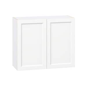 Laramie 36 in. W x 14 in. D x 30 in. H Assembled Wall Kitchen Cabinet in Painted Bright White