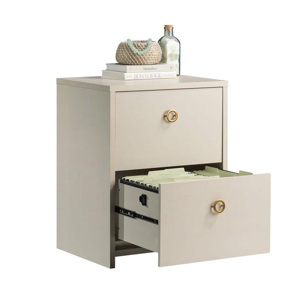 Dove Linen 2-Drawer Legal Size Lateral File Cabinet