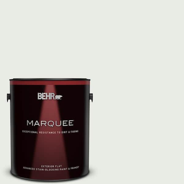 BEHR MARQUEE 1 gal. #BWC-19 Queen Annes Lace Flat Exterior Paint & Primer