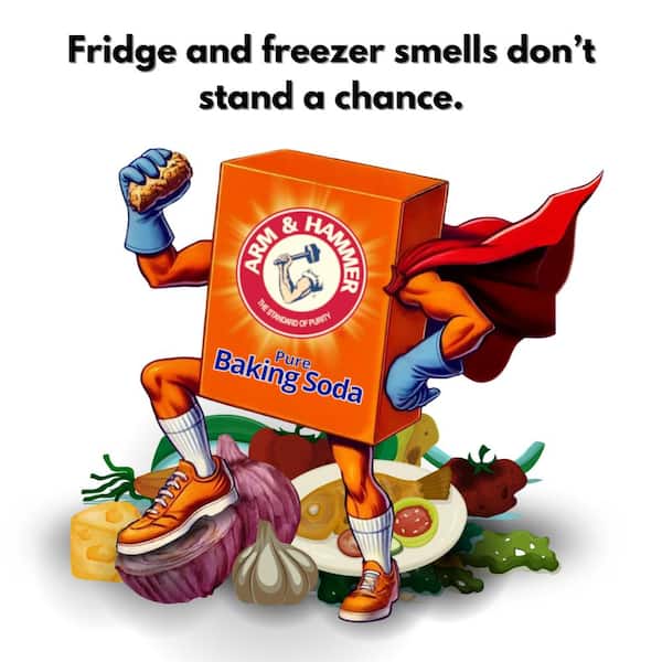 14 oz. Baking Soda Fridge-N-Freezer Odor Absorber (12-Pack)