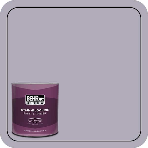 BEHR ULTRA 1 qt. #ICC-98 Lilac Bloom Extra Durable Eggshell Enamel Interior Paint & Primer