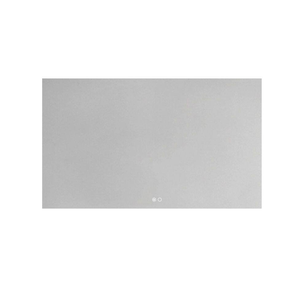 60 in. W x 36 in. H Rectangular Frameless LED Light Anti-Fog Wall Bathroom Vanity Mirror with Backlit price history on PriceWatchPro
