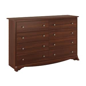 Monterey 8-Drawer Cherry Dresser 37 in. H x 59 in. W x 17.25 in. D